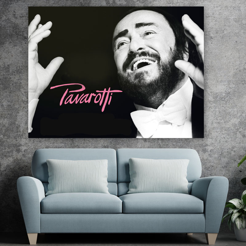 Πίνακας σε καμβά Pavarotti 